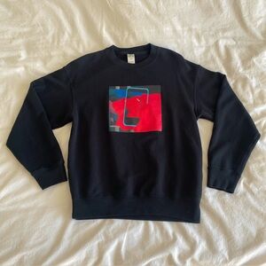 Uniqlo KAWS x Warhol Black Graphic Sweatshirt